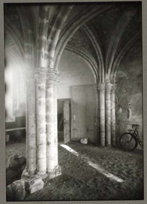 salle capitulaire, vue partielle