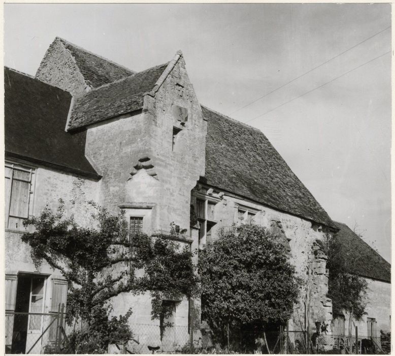 façade sud, vue partielle