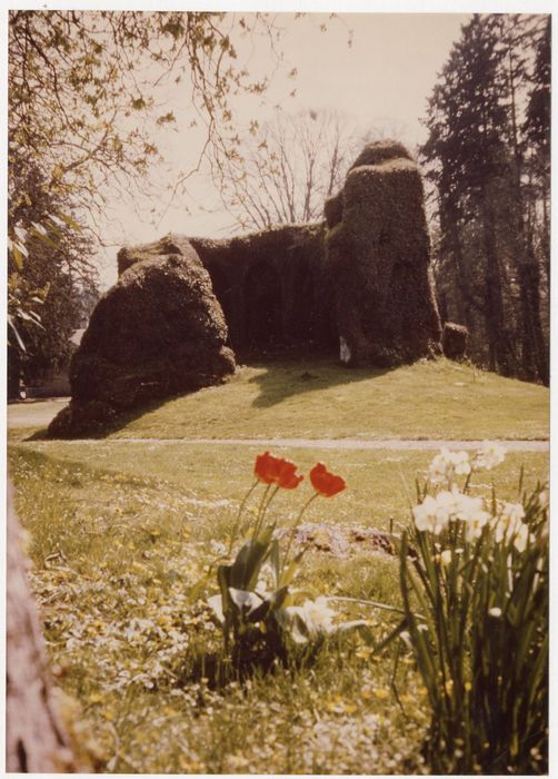 vue partielle des ruines, tour n°1