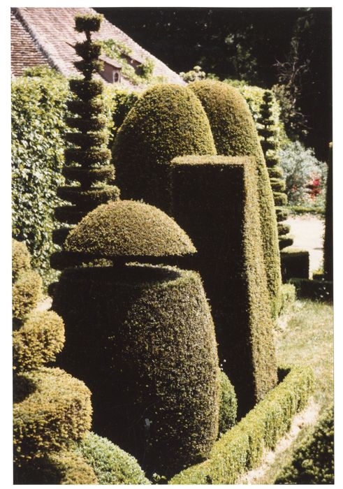 parc, vue partielle des topières