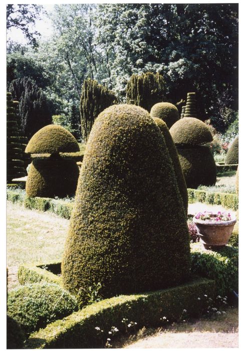 parc, vue partielle des topières