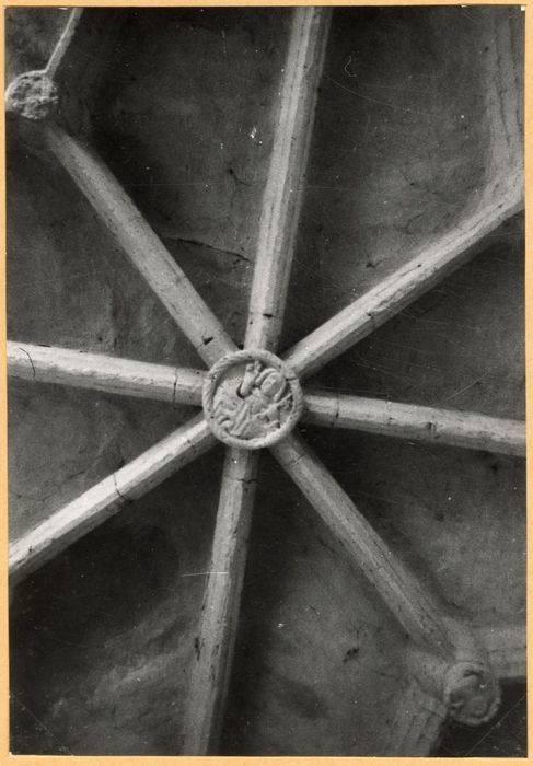 détail d’une clef de voûte