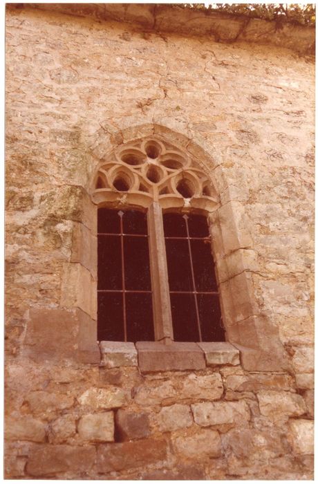 chevet, détail de la baie est