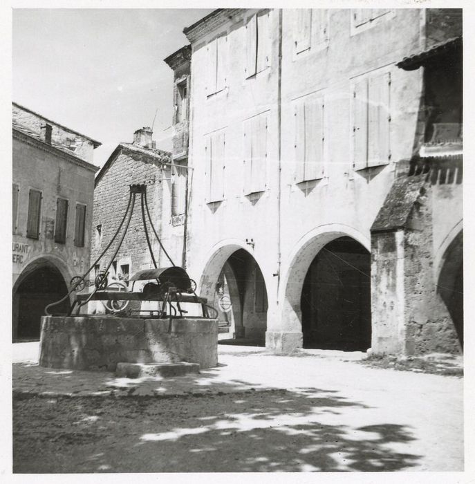 vue générale du puits