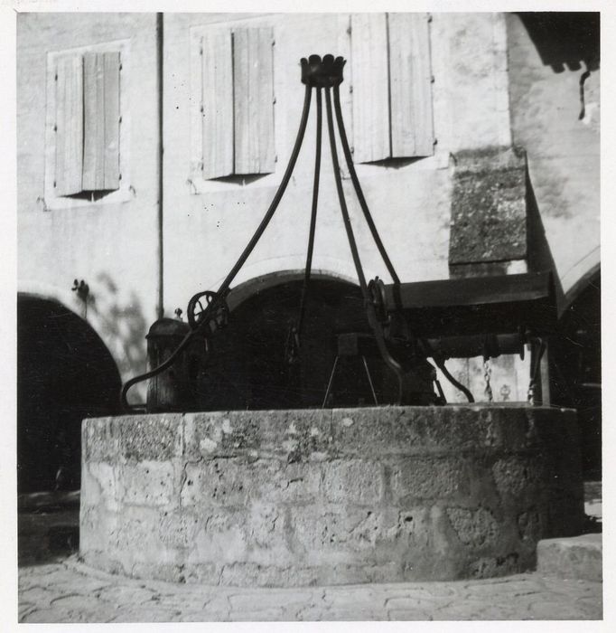 vue générale du puits