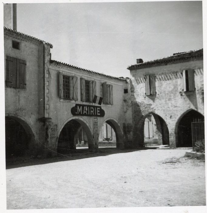 vue partielle des maisons