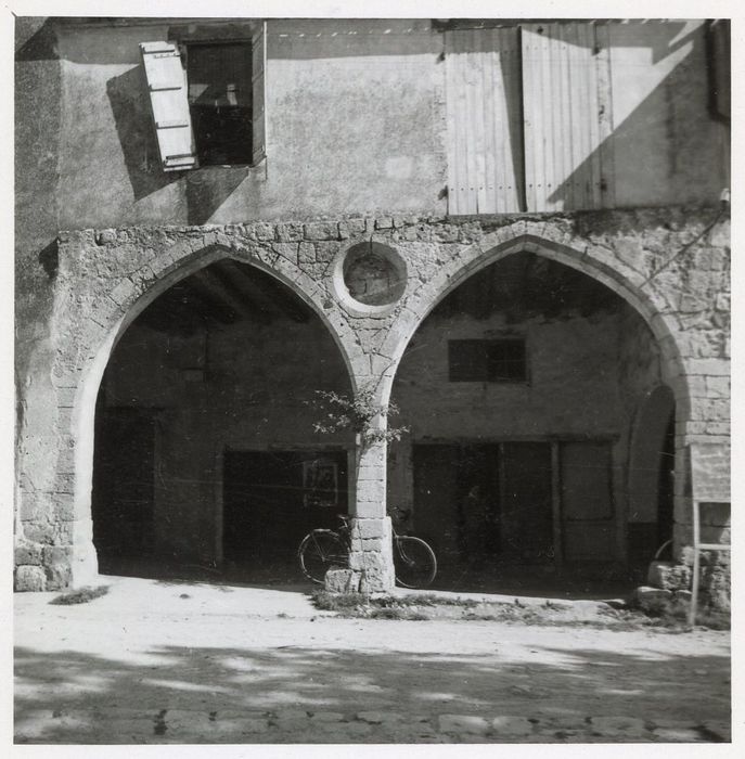 vue partielle des maisons