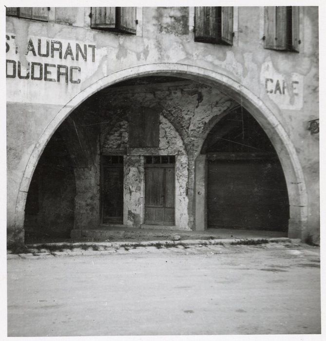 vue partielle des maisons