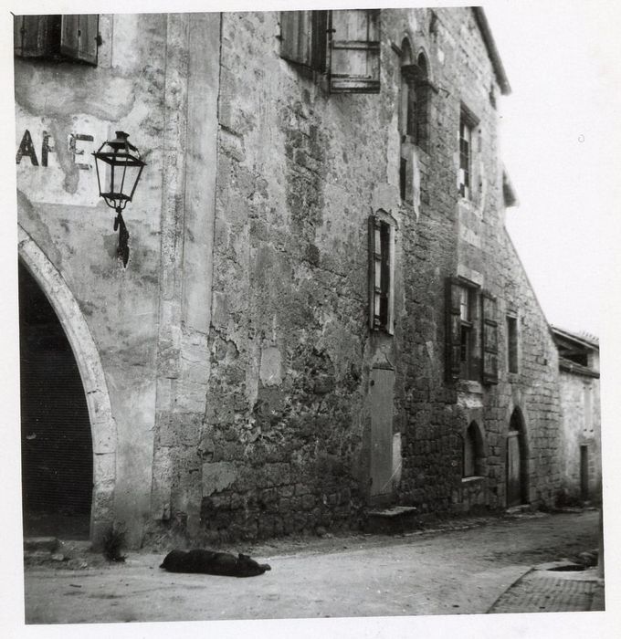 vue partielle des maisons