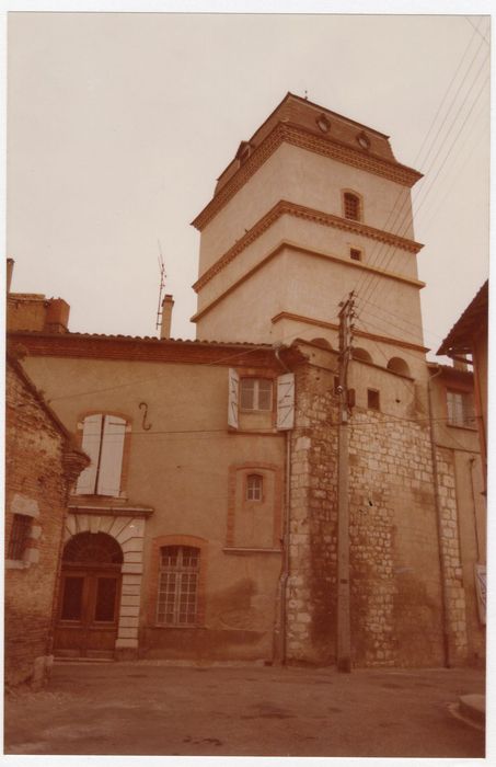 tour pigeonnier, élévation sud