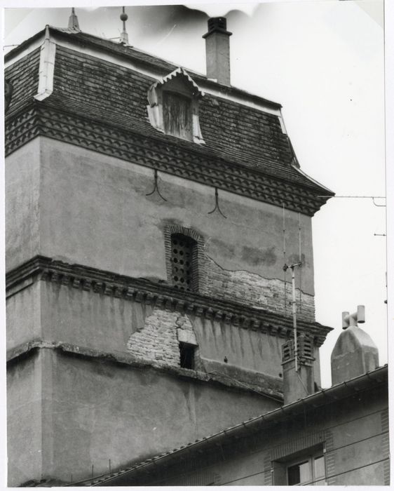 tour pigeonnier, élévation est