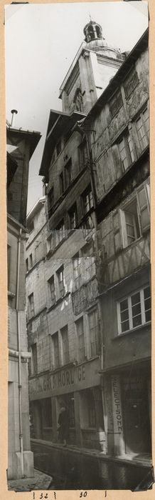 façade sur la rue des Vergetiers