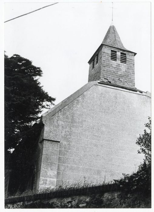 façade ouest, vue partielle