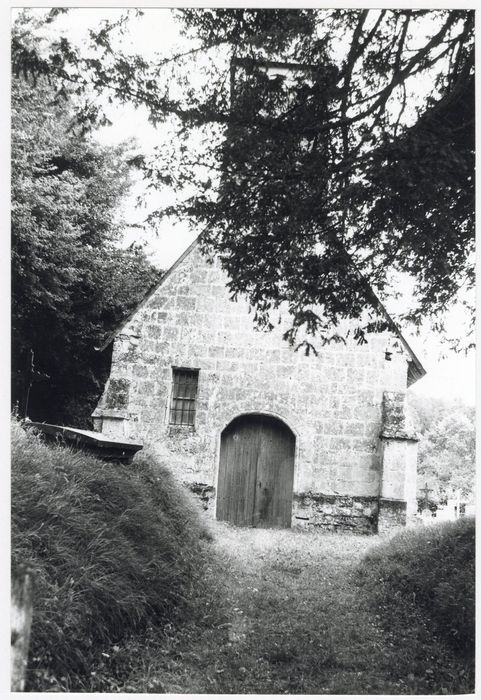 façade ouest, vue partielle