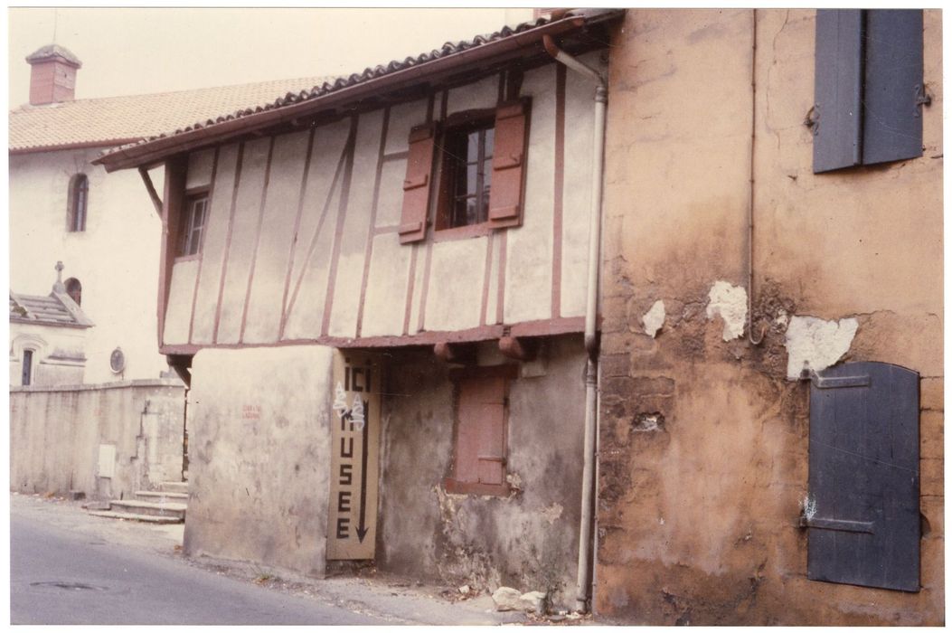 façade nord-est sur rue