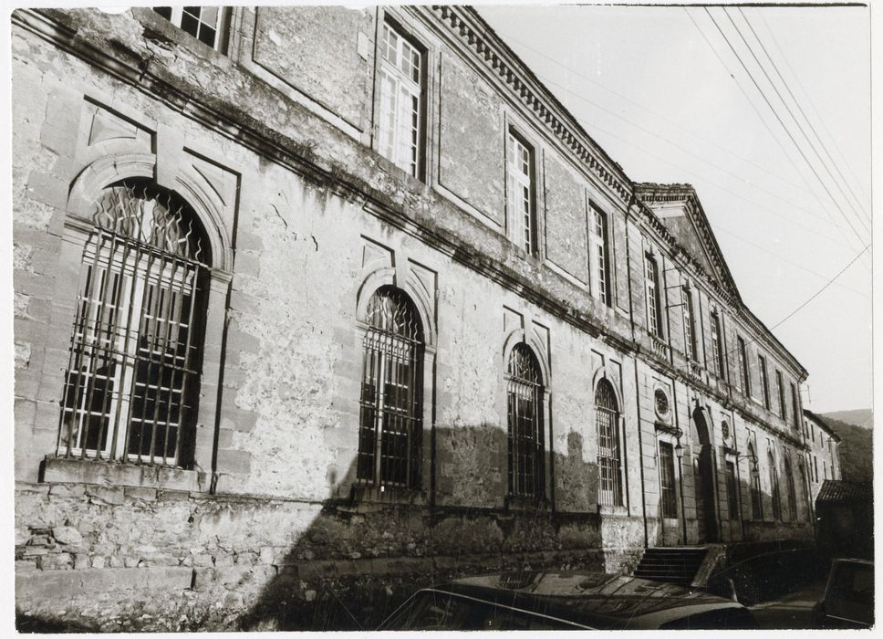 aile ouest, façade ouest