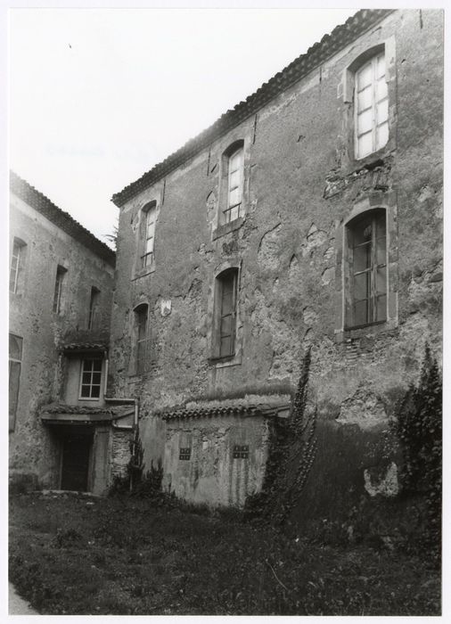 aile ouest, façade postérieure