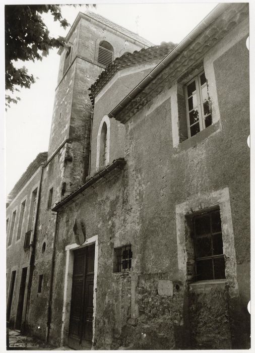 ancienne église abbatiale, chevet et clocher