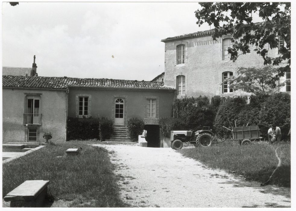 bâtiment abritant l’appartement de Lacordaire, façade est