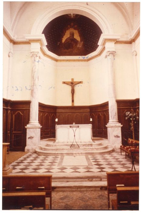 chapelle sud, choeur