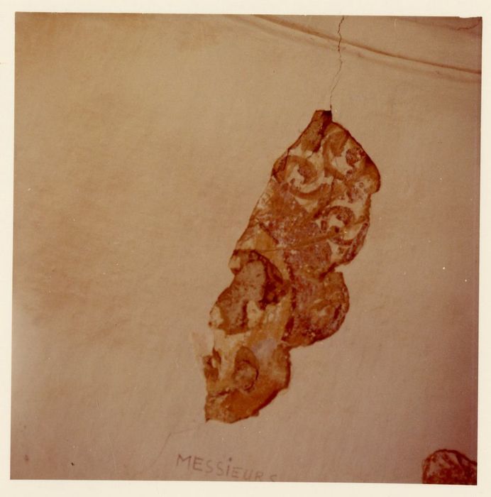 abside du choeur, peinture monumentale (fragment)