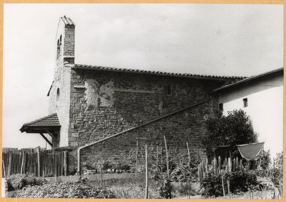 façade latérale sud