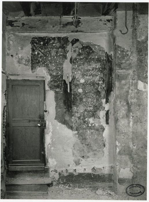 1er étage, peinture monumentale (fragment)
