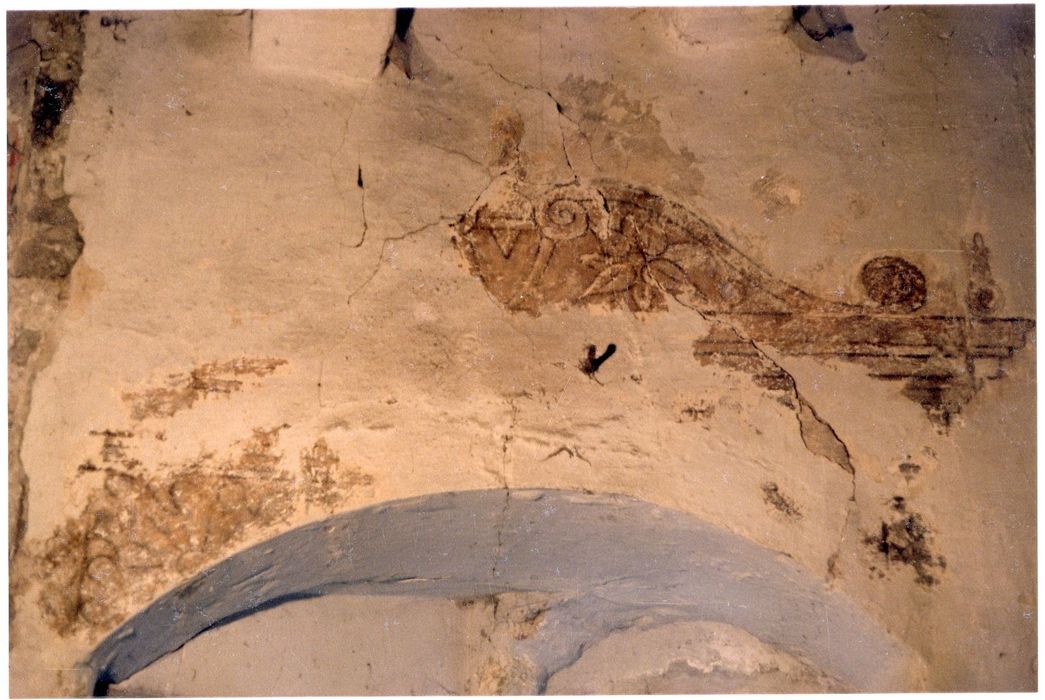 1er étage, peinture monumentale (fragment)