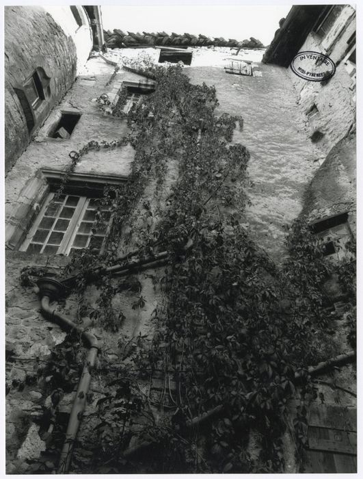 façade nord sur la cour intérieure