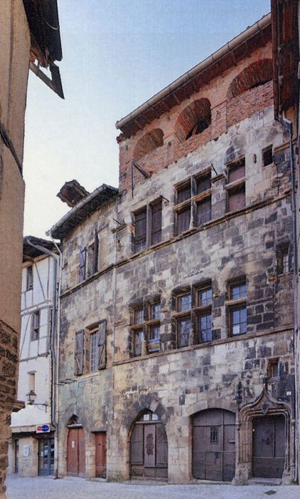 façades sur rue (photocopie numérisée)