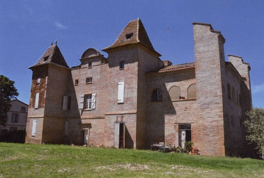 façade sud (photocopie numérisée), vue partielle