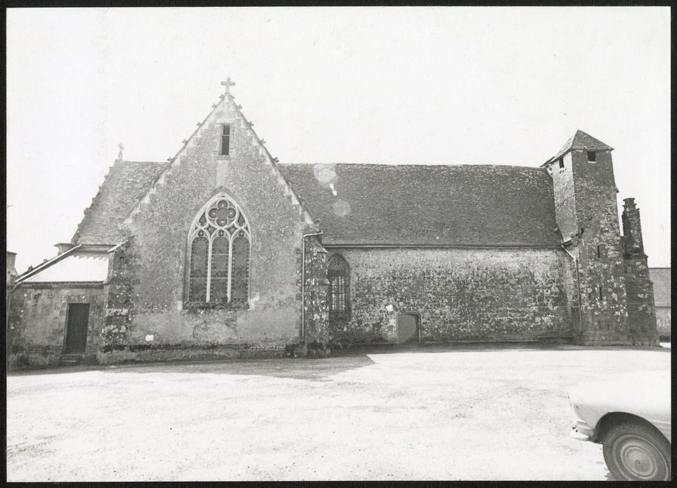 façade latérale nord