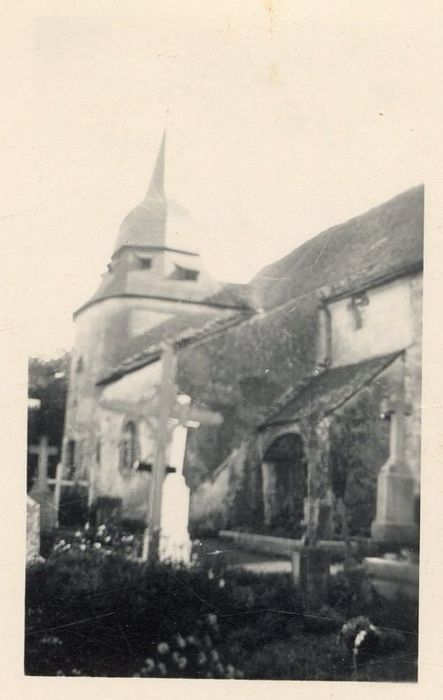 façade latérale nord, vue partielle
