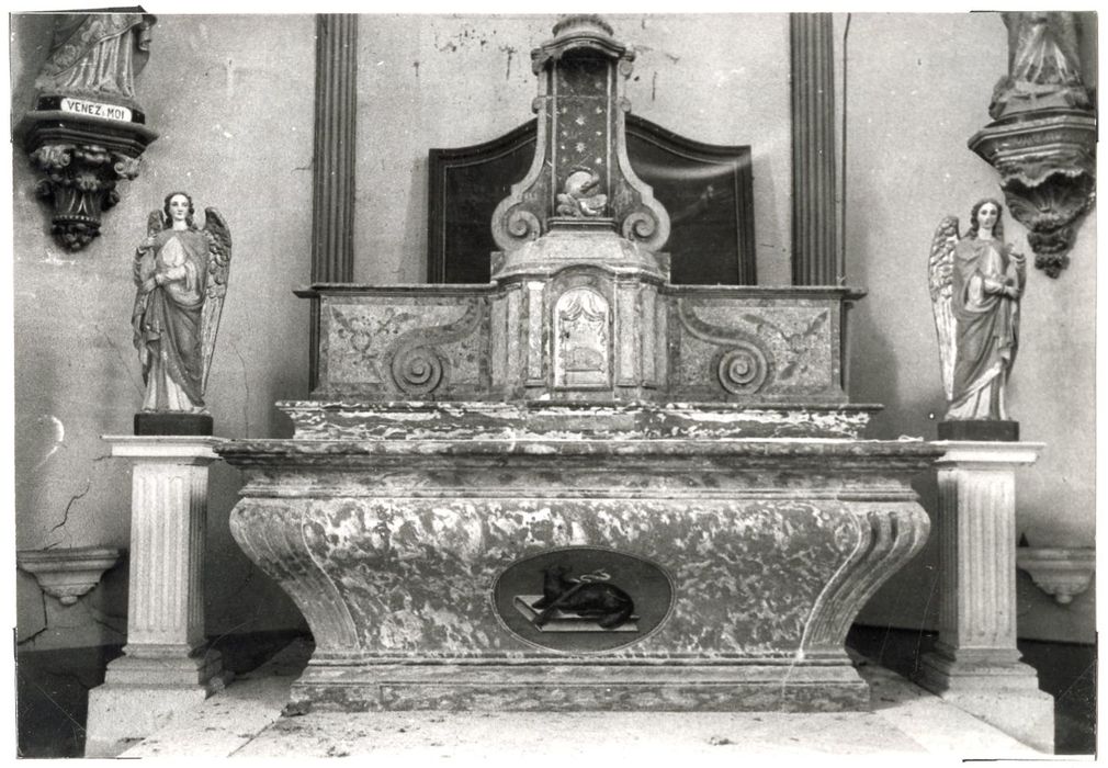 maître-autel, tabernacle