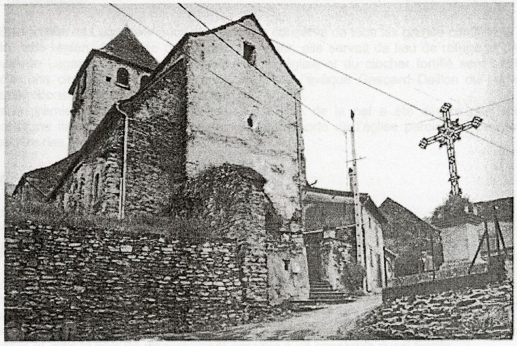 façade ouest (photocopie numérisée)