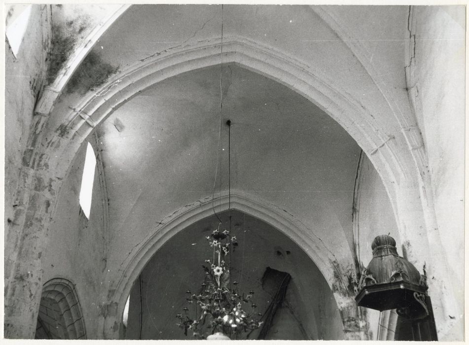 voûtes de la nef, vue partielle