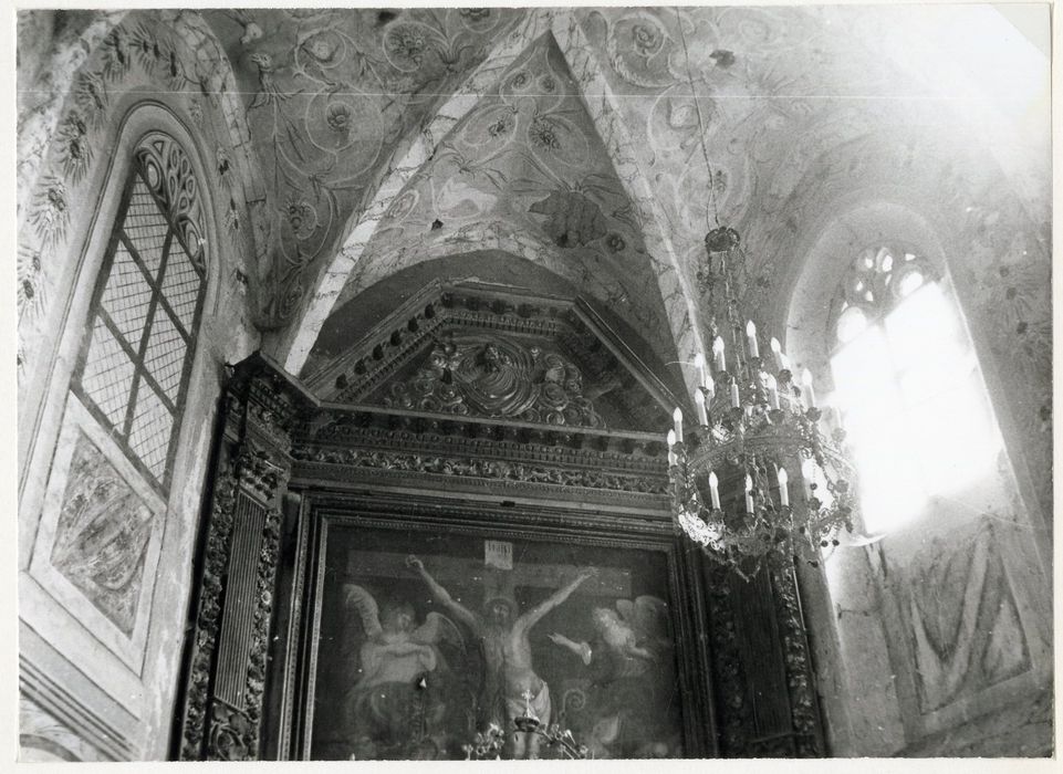 retable du maître-autel, vue partielle