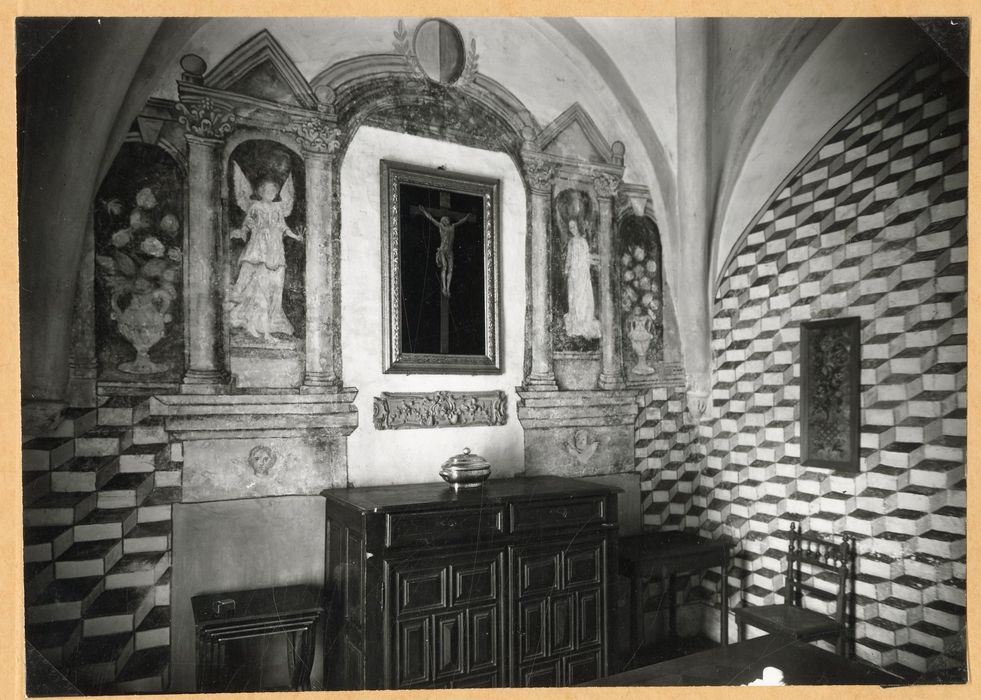 chapelle, peinture monumentale