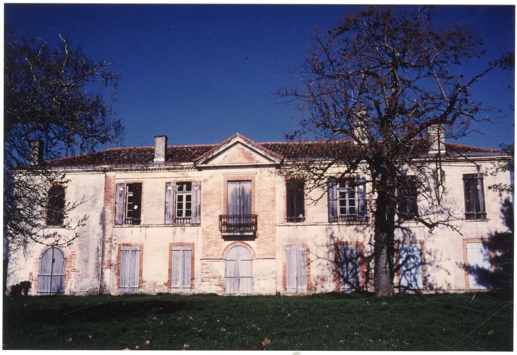 aile sud, logis, façade sud