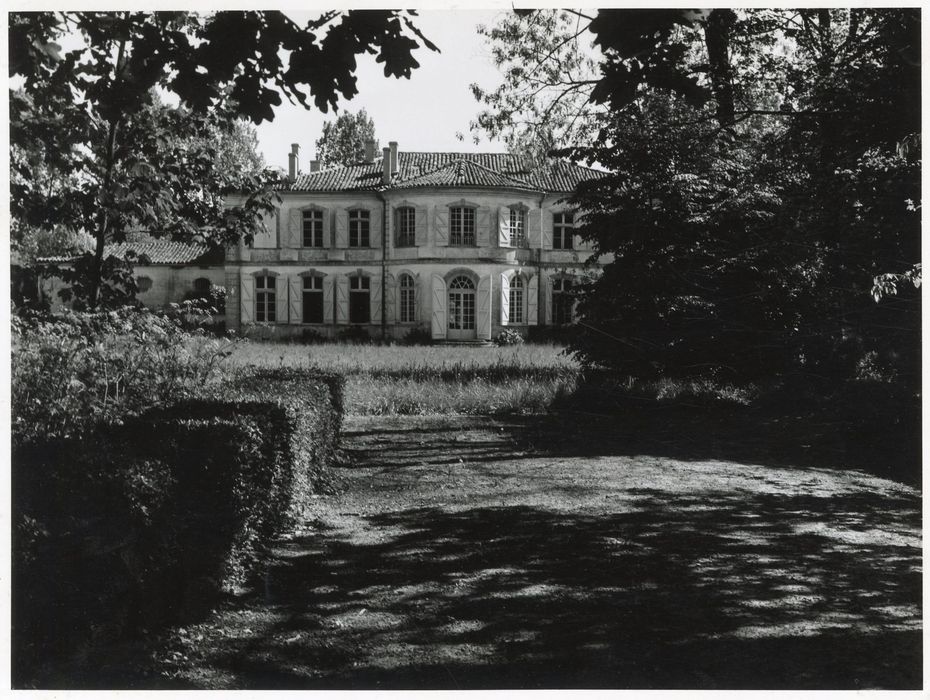 façade nord, vue partielle