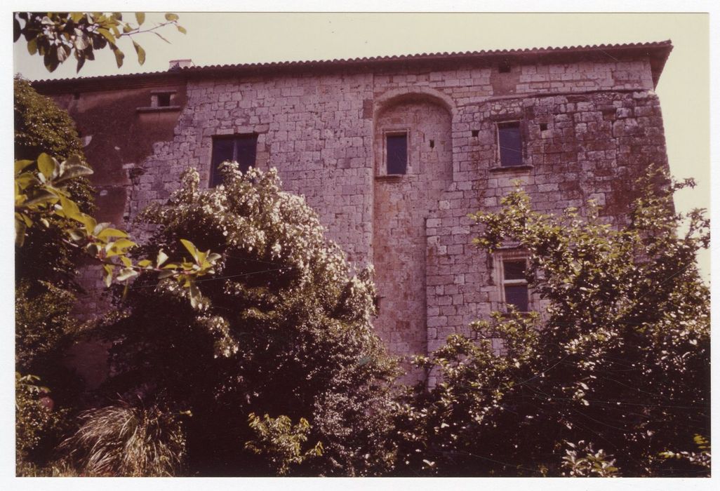façade sud-ouest, vue partielle