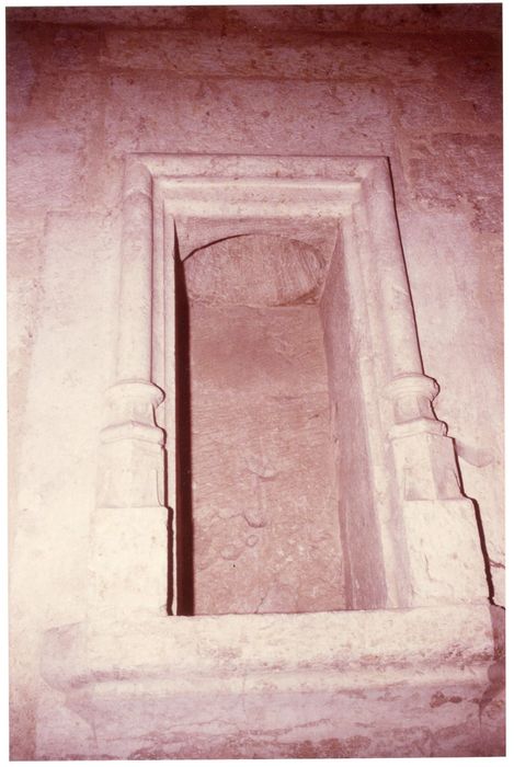 escalier, détail d’une niche