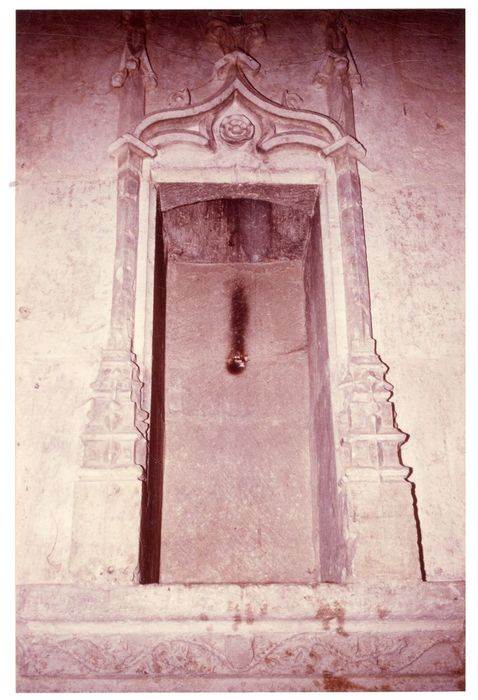 escalier, détail d’une niche