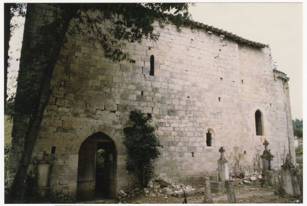 façade latérale sud