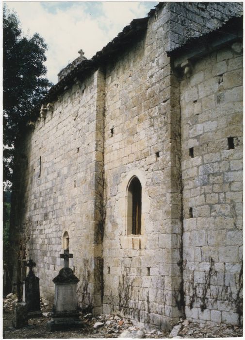 façade latérale sud