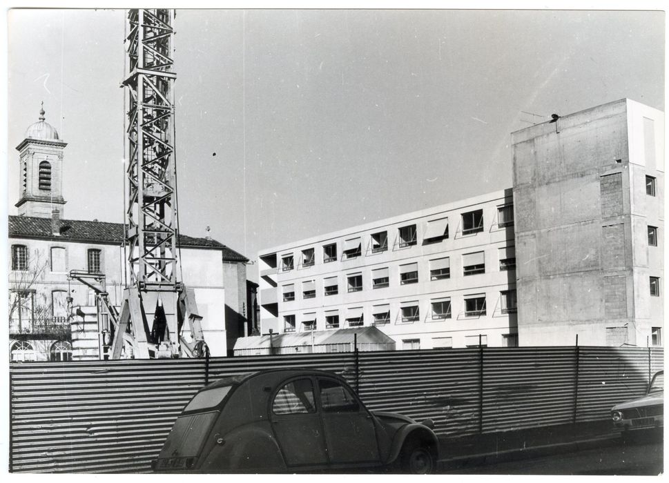 vue partielle du site en cours de restructuration