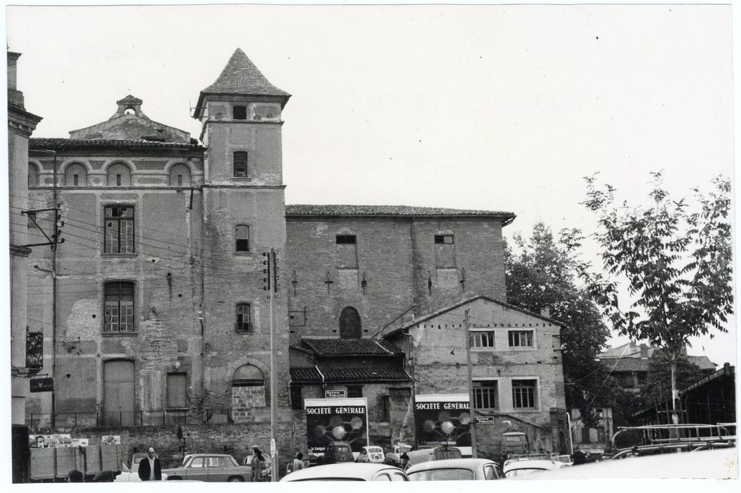 façade est, vue partielle