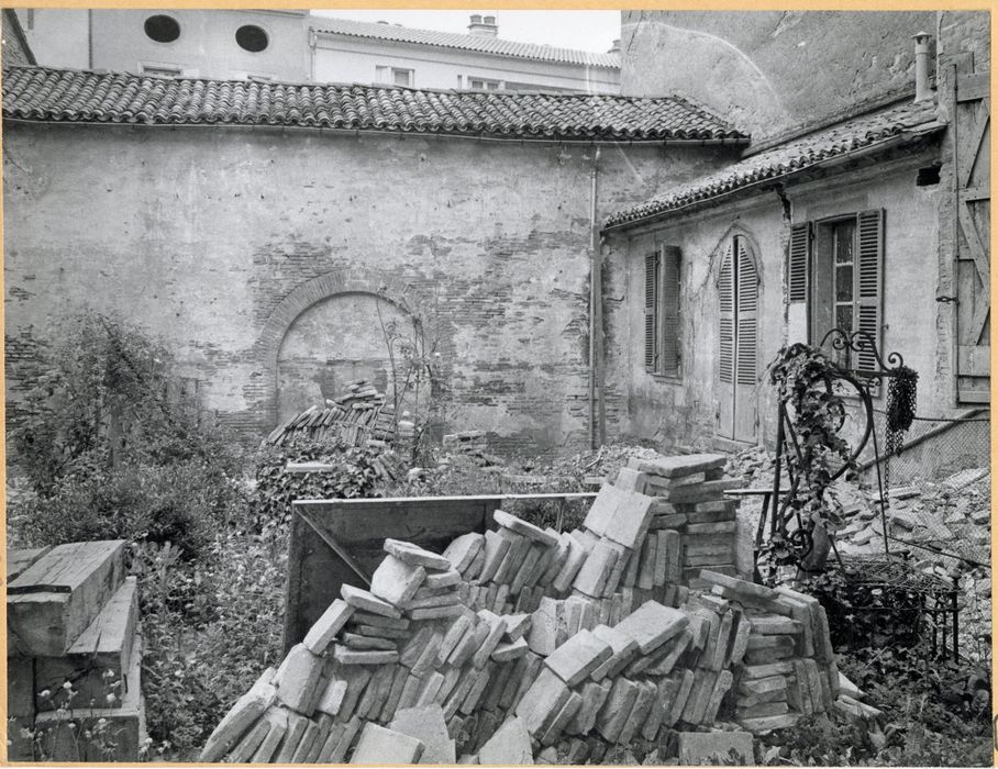 jardin, vue partielle