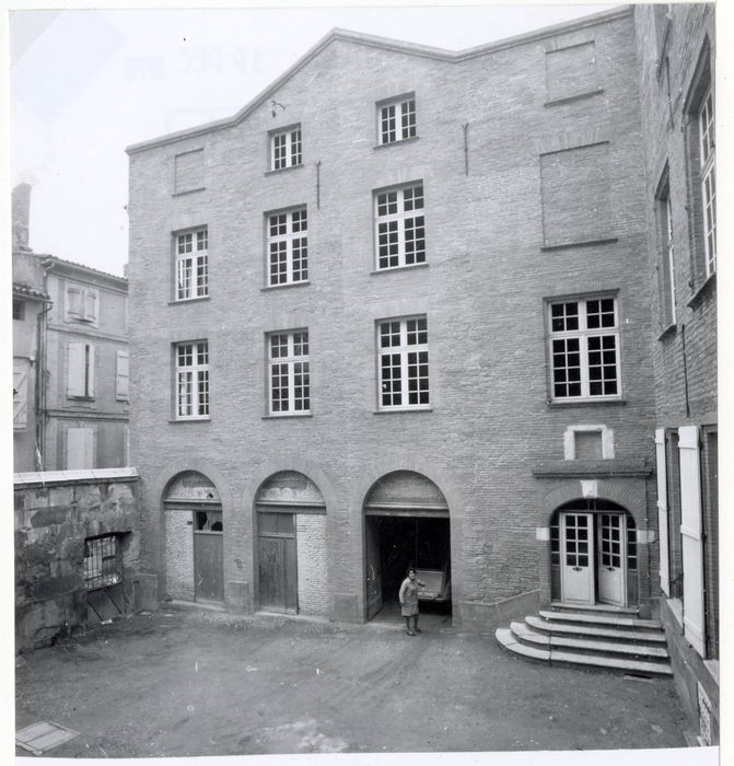 cour d’honneur, façade sud-est