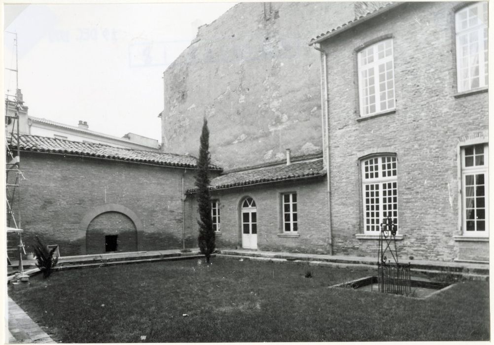 jardin, vue partielle